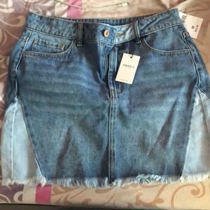 Forever 21 jean skirt